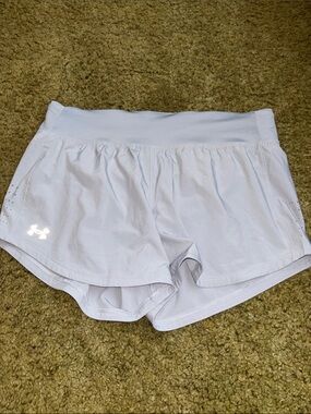 Under Armour Women's Light GrayAthletic Shorts